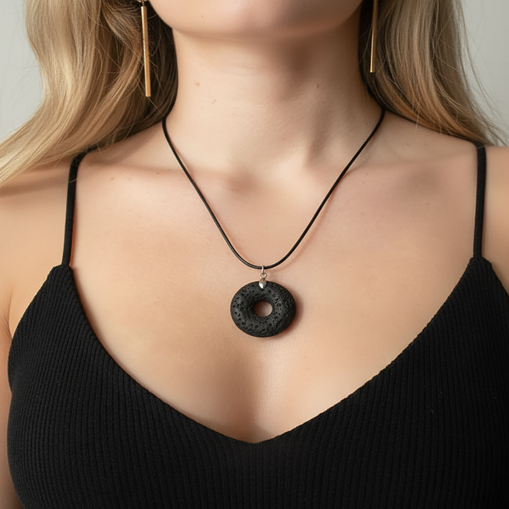 Volcanic Halo Necklace - ORA