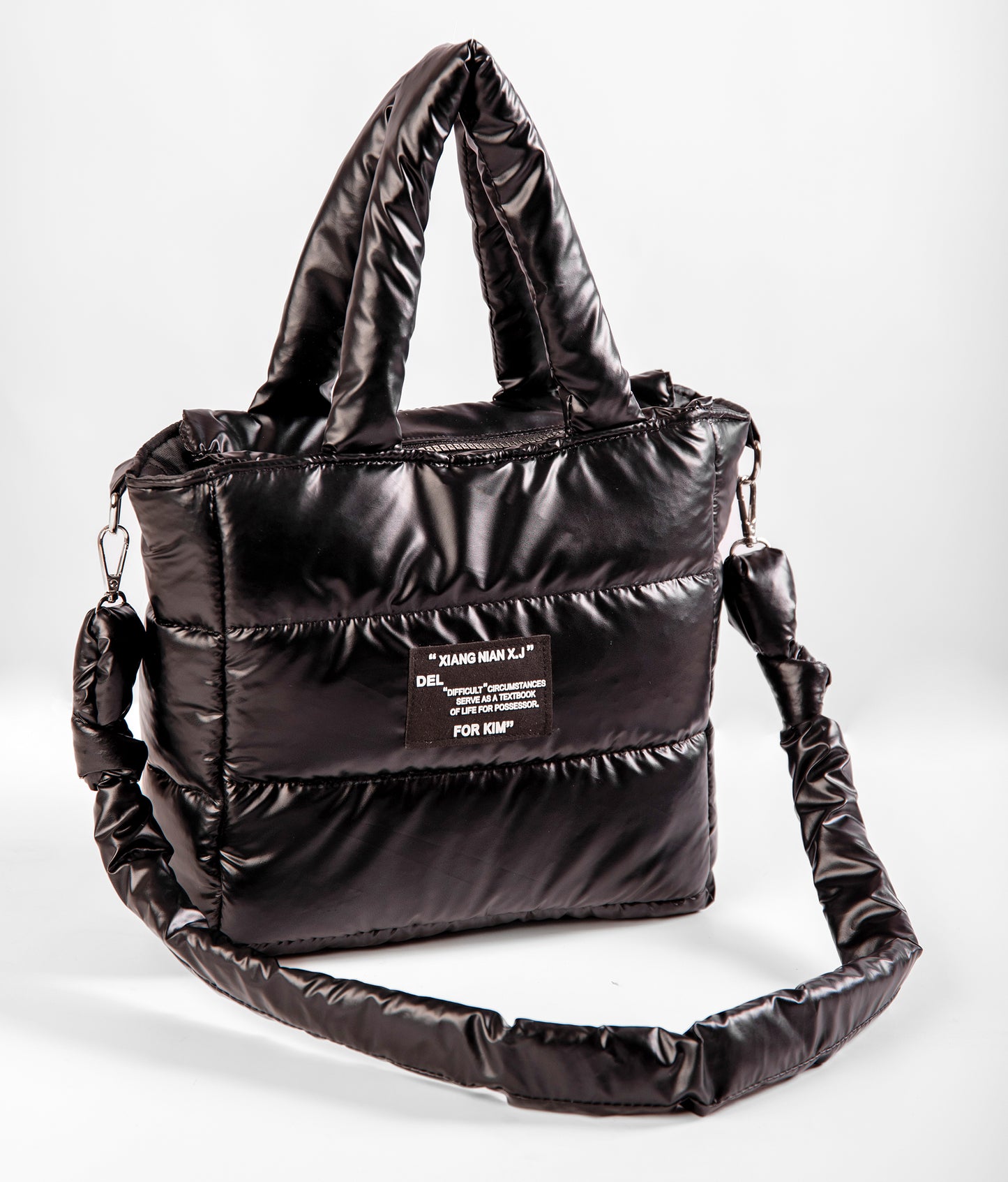 Ora Puffer Bag - Black