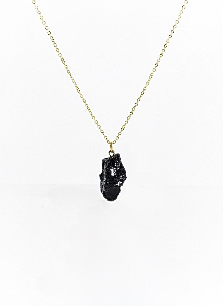 Gilded Rough Necklace - ORA