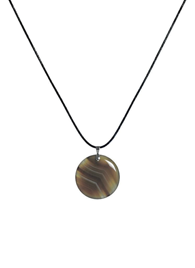 Mocha Band Necklace - ORA