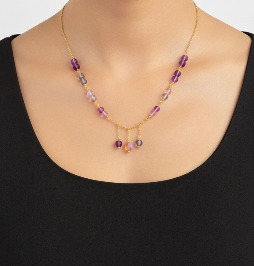 Chakra Cascade Necklace - ORA