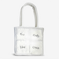 Puffer Tote Bag - Off-white