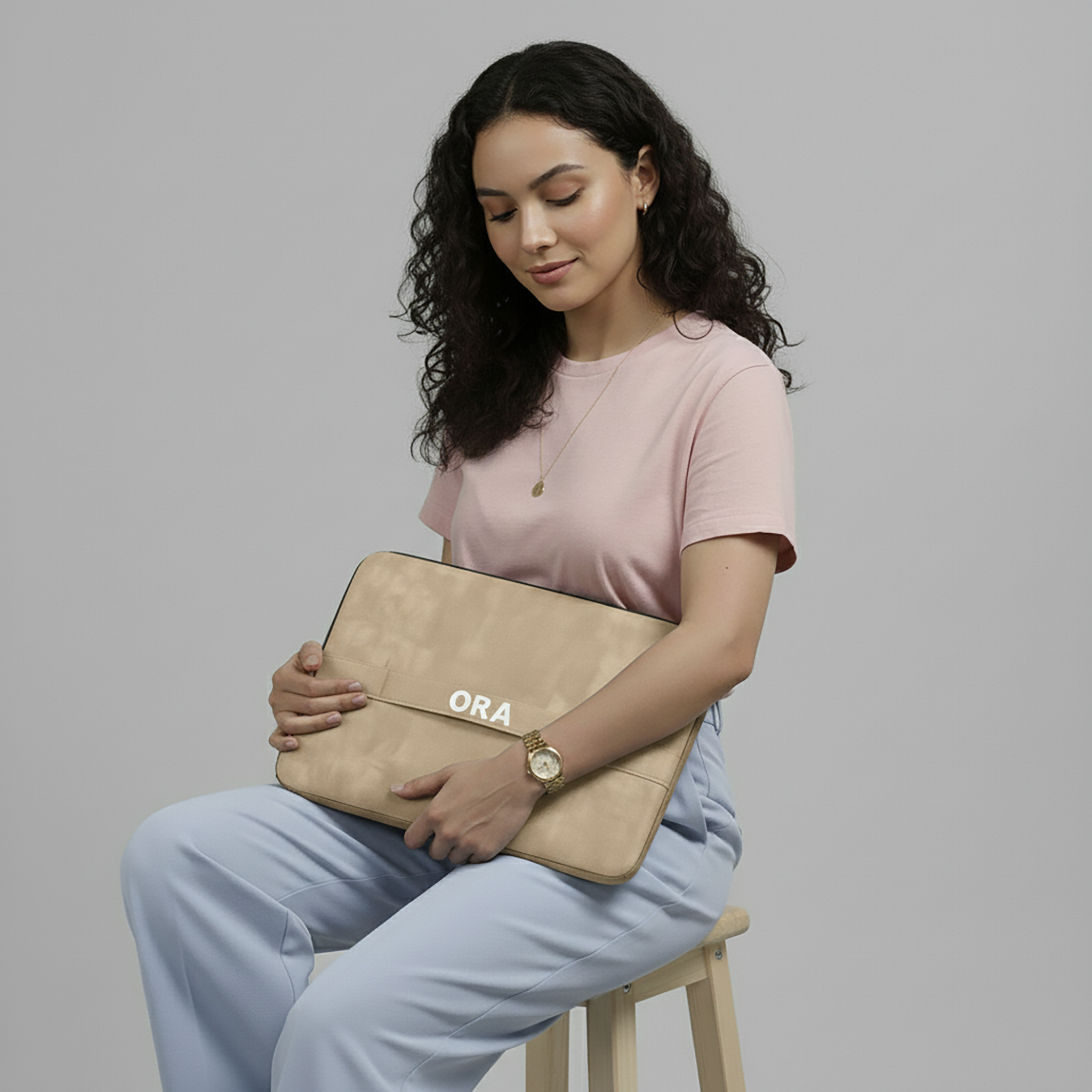 ORA Sentinel Laptop Sleeve in Sand Dune - ORA