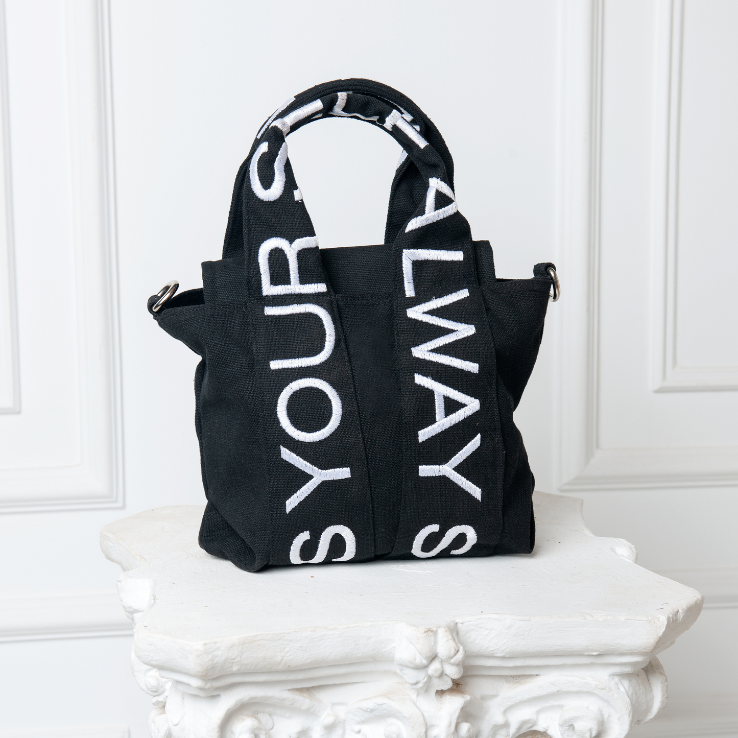 Letters Bag - Black