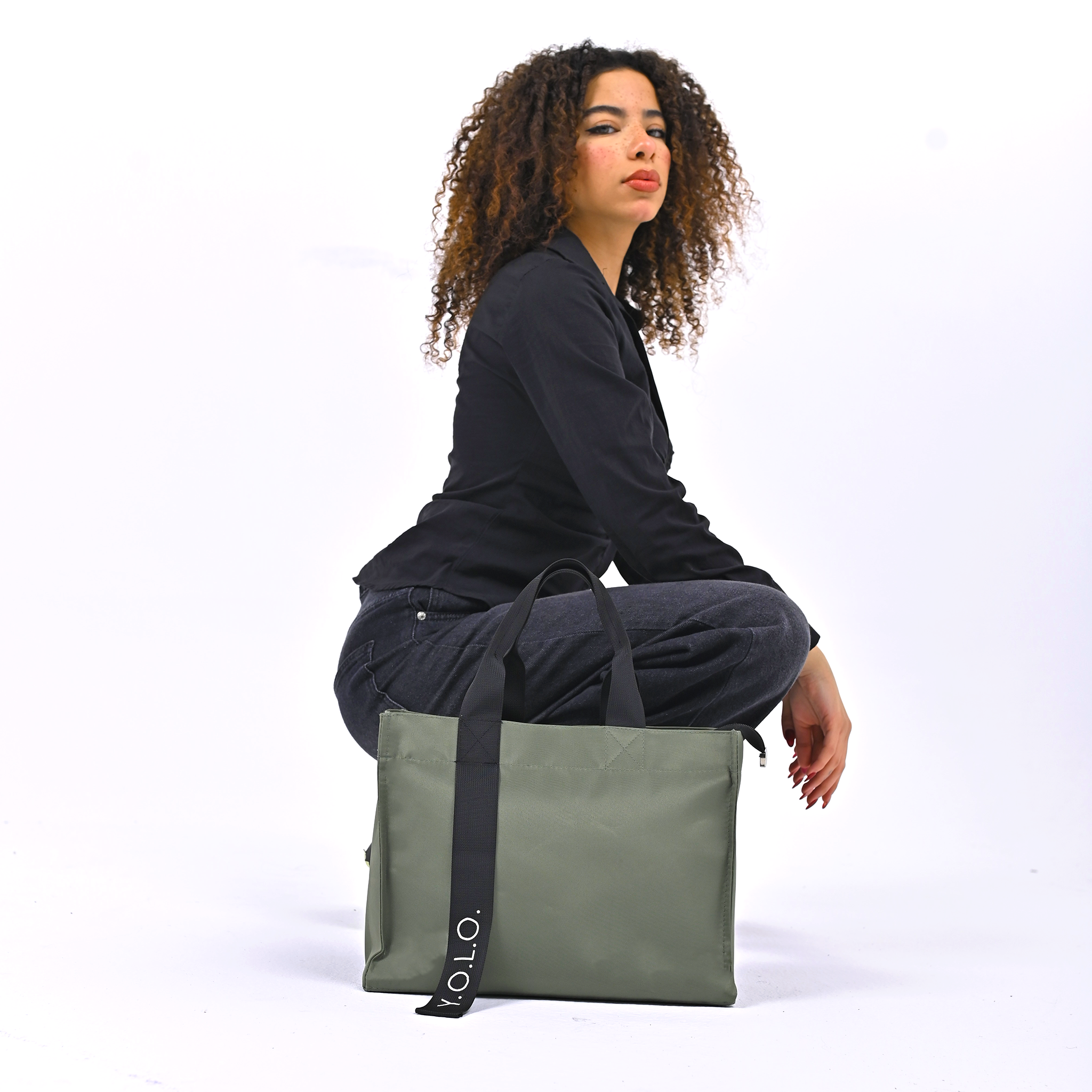 Olive Aura Tote