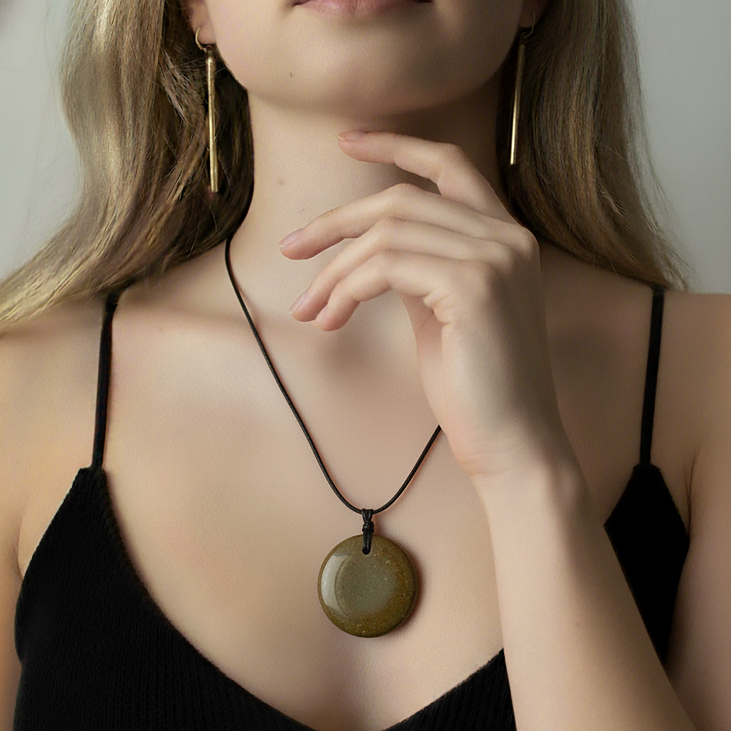 River Pebble Necklace - ORA