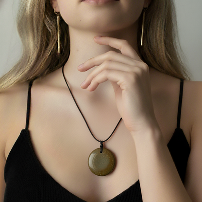 River Pebble Necklace - ORA