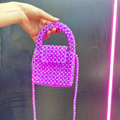 Purple Bucket Bag