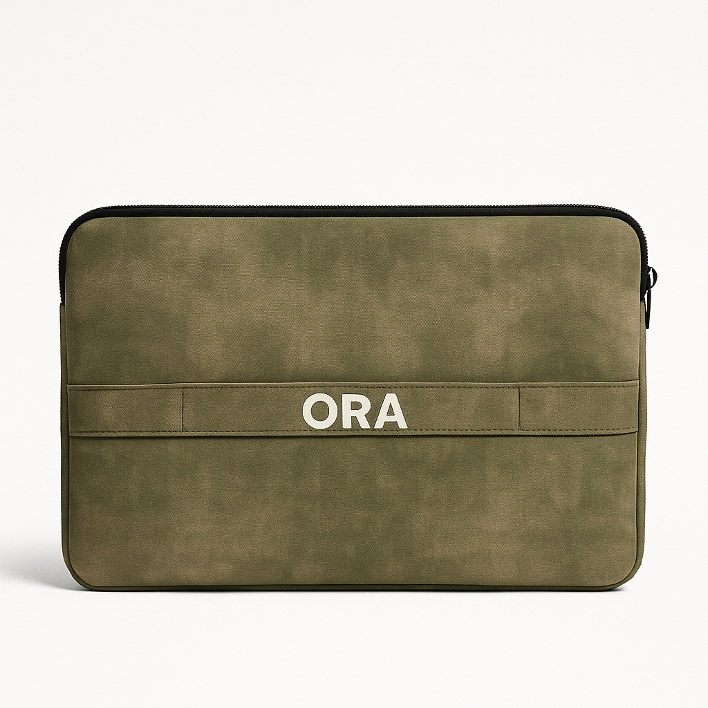 ORA Sentinel Laptop Sleeve in Khaki - ORA