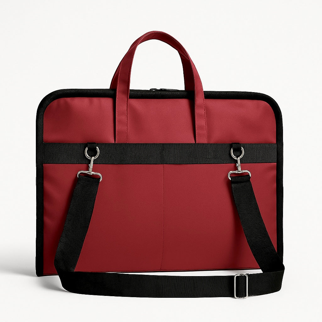 ORA Attache Laptop Bag-berry - ORA