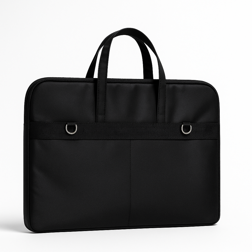 ORA Attache Laptop Bag-Black - ORA