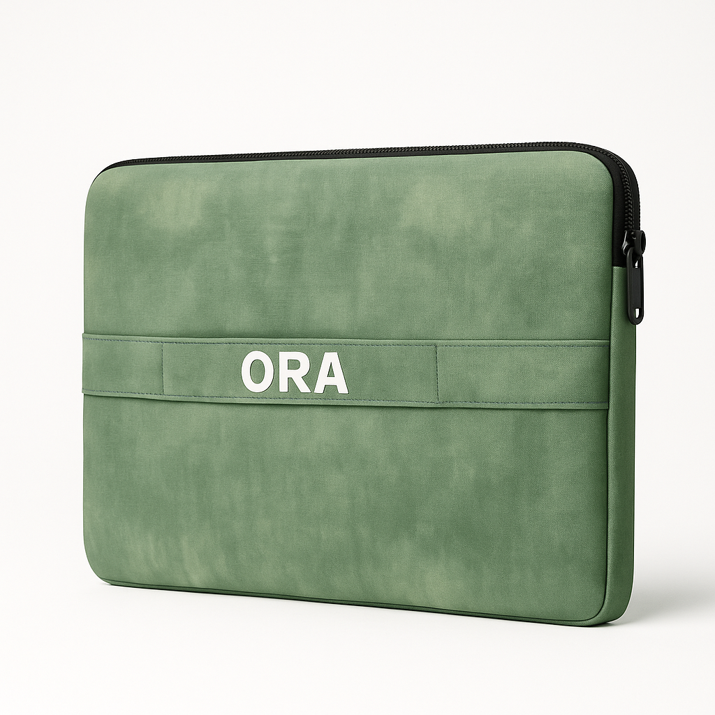 ORA Sentinel Laptop Sleeve in Sage - ORA