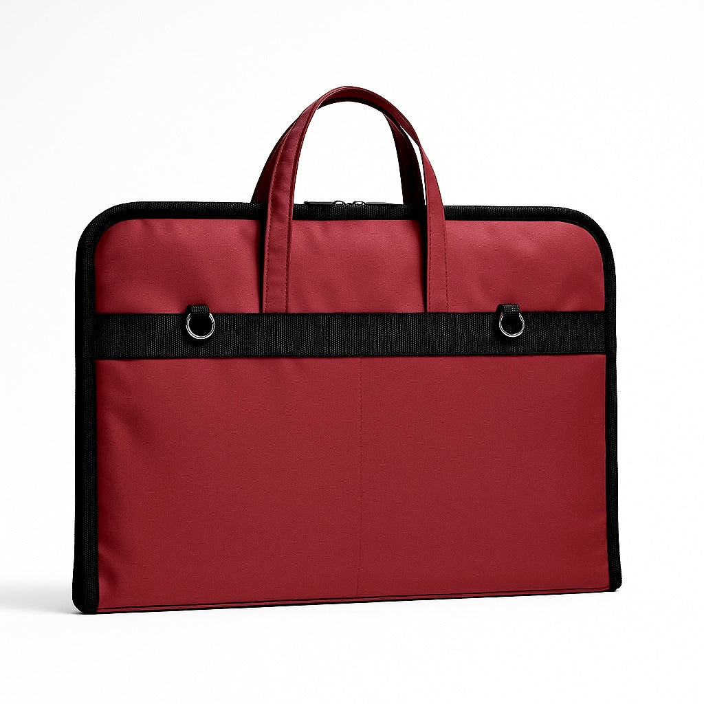 ORA Attache Laptop Bag-berry - ORA