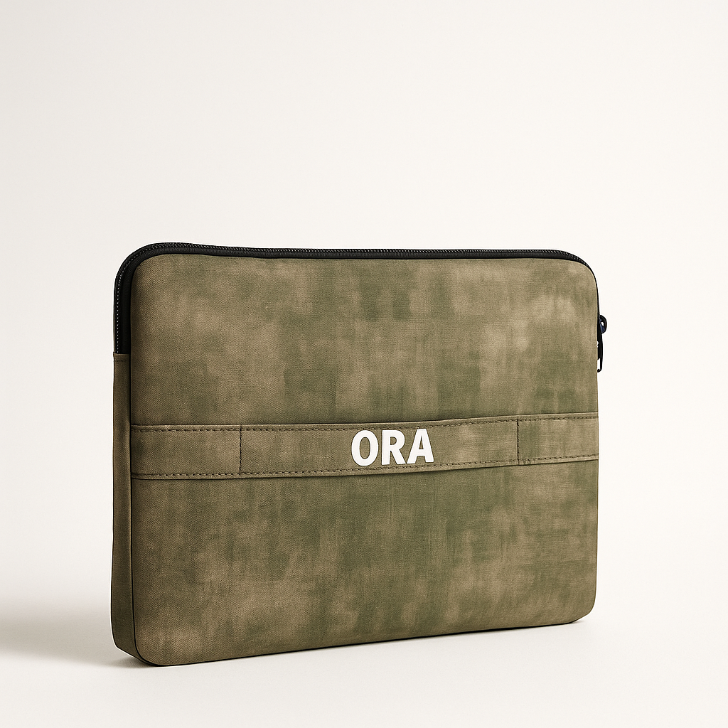 ORA Sentinel Laptop Sleeve in Khaki - ORA