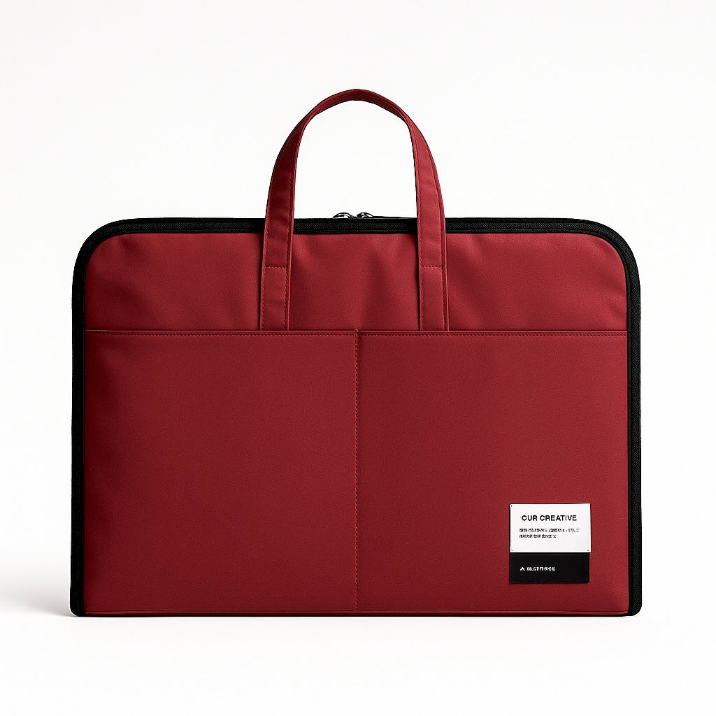 ORA Attache Laptop Bag-berry - ORA
