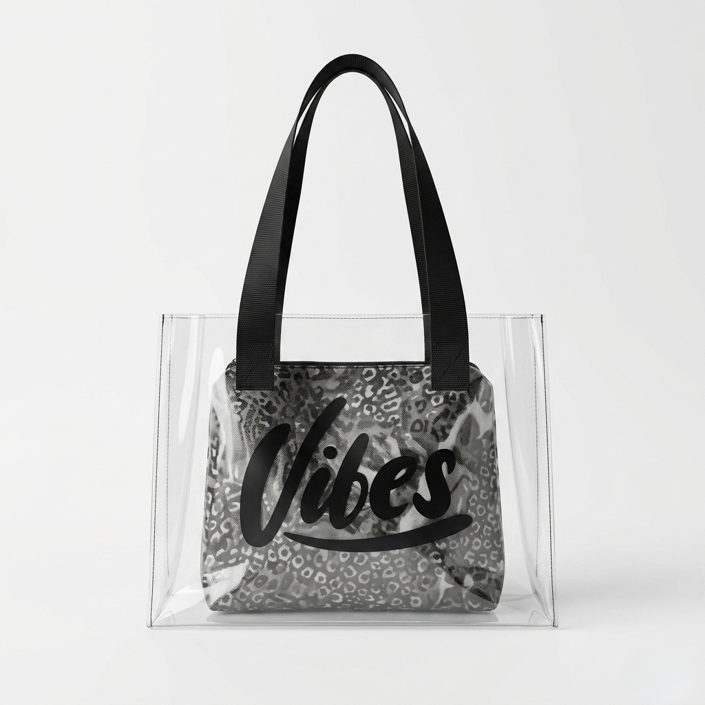 The Wild Vibe Clear Tote - ORA
