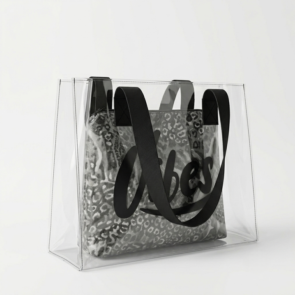 The Wild Vibe Clear Tote - ORA