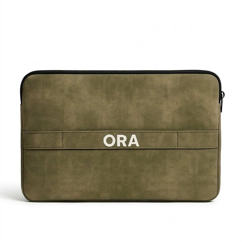 ORA Sentinel Laptop Sleeve in Khaki - ORA