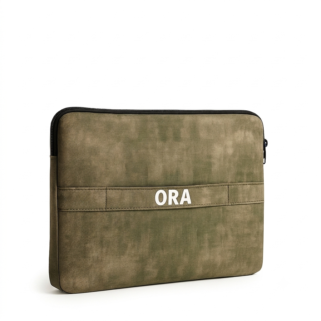 ORA Sentinel Laptop Sleeve in Khaki - ORA