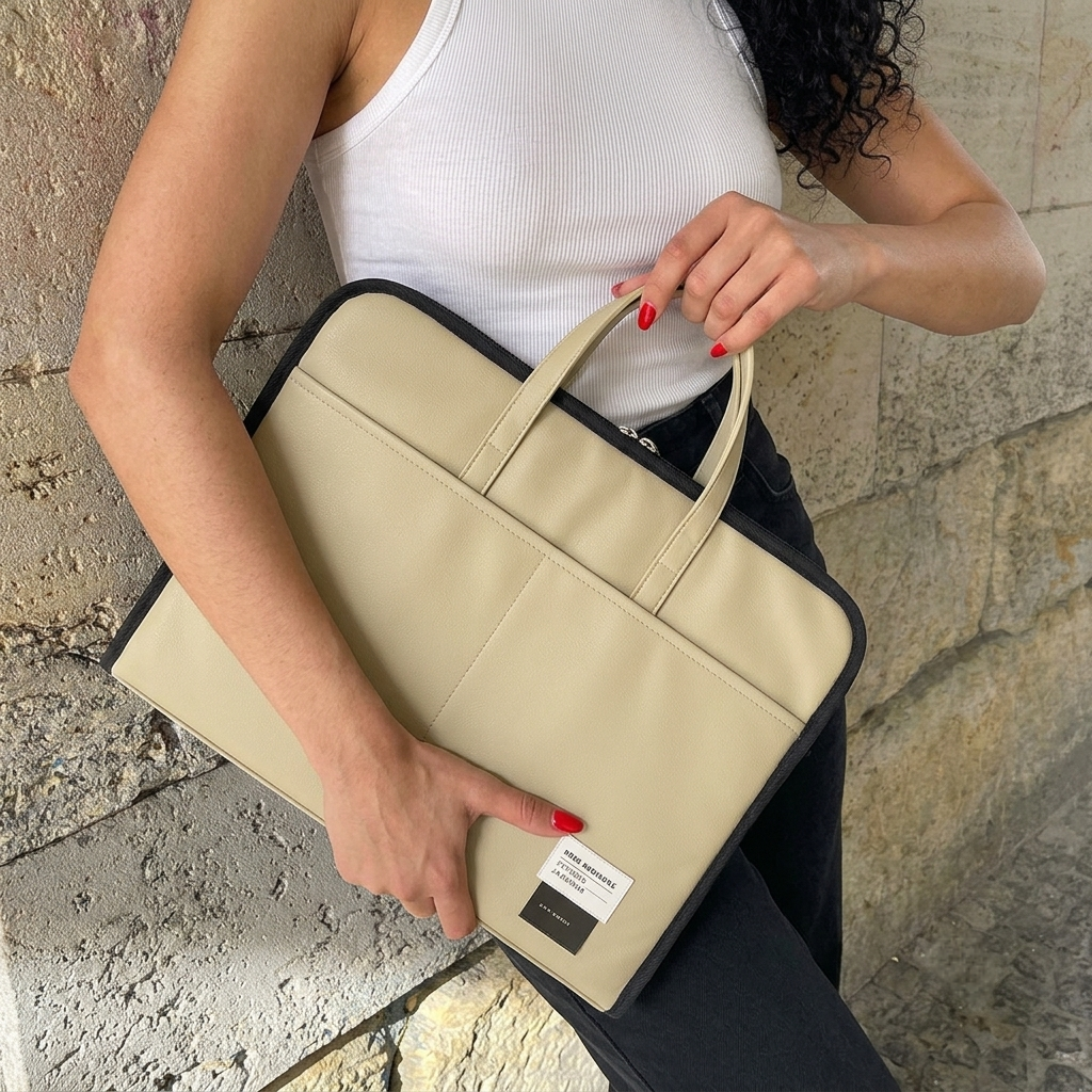 ORA Attache Laptop Bag-Trenchcoat - ORA