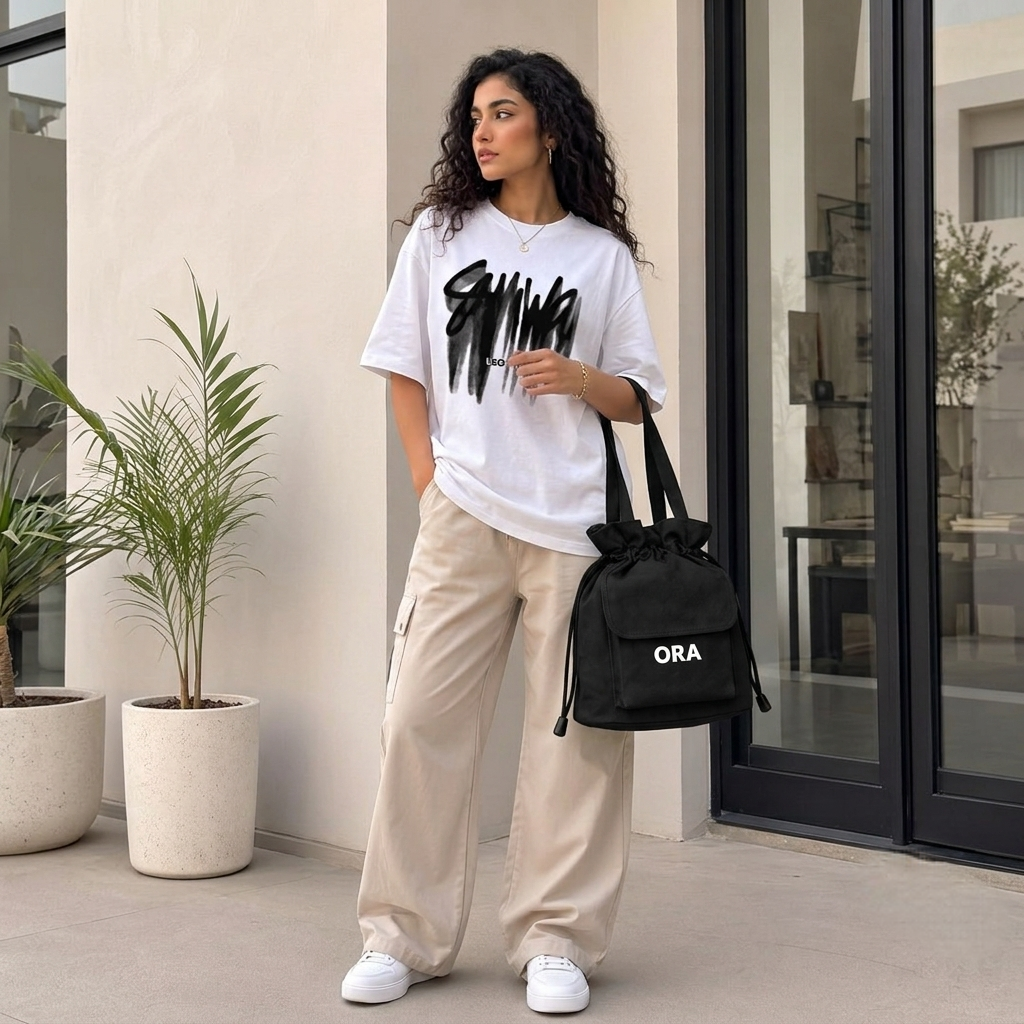 ORA Puff Bag – Black - ORA