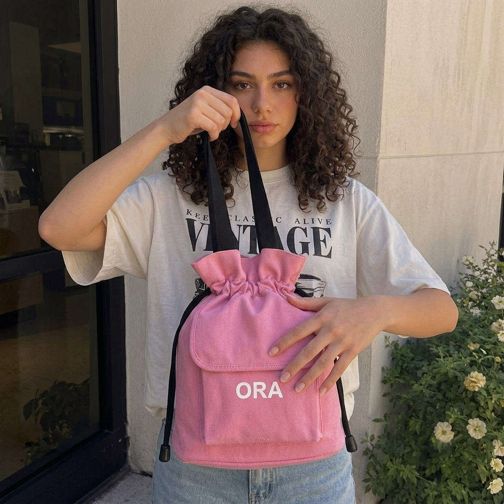 ORA Puff Bag – pink - ORA
