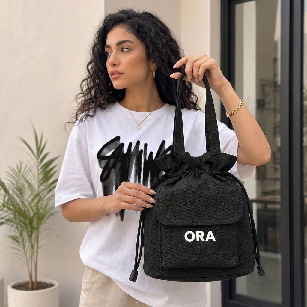 ORA Puff Bag – Black - ORA
