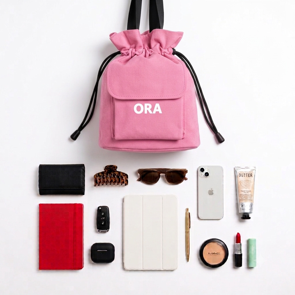 ORA Puff Bag – pink - ORA