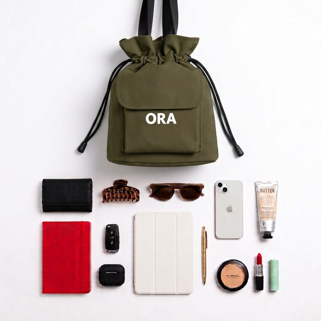 ORA Puff Bag – olive - ORA