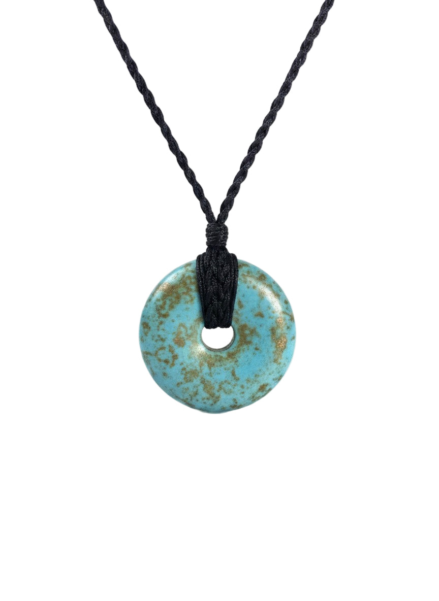 Turquoise Halo Necklace - ORA