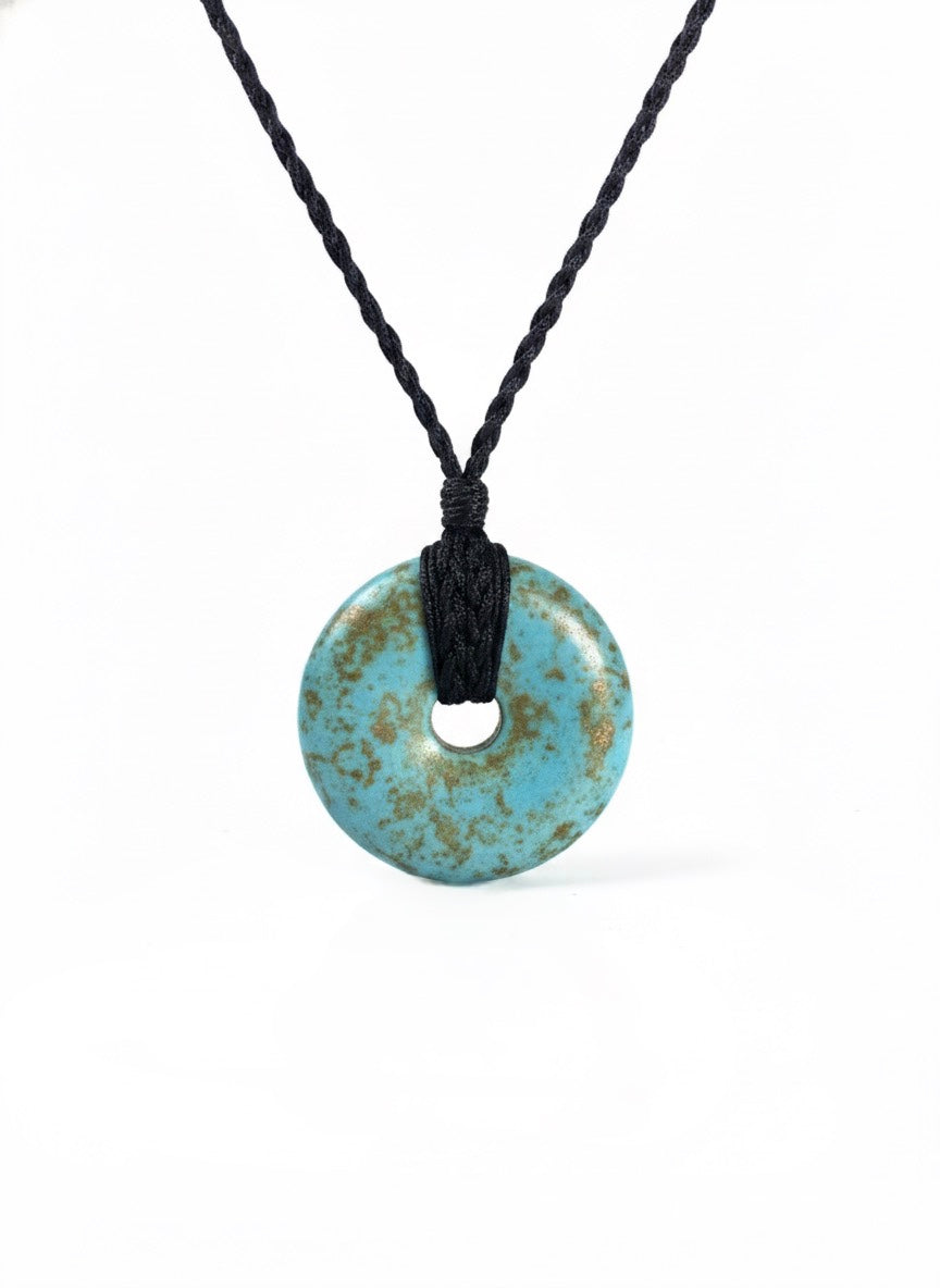 Turquoise Halo Necklace - ORA
