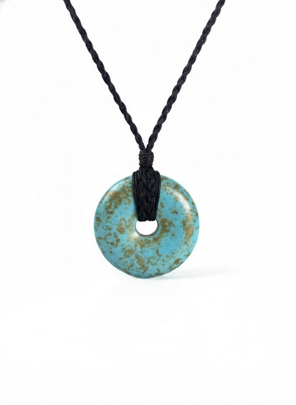 Turquoise Halo Necklace - ORA