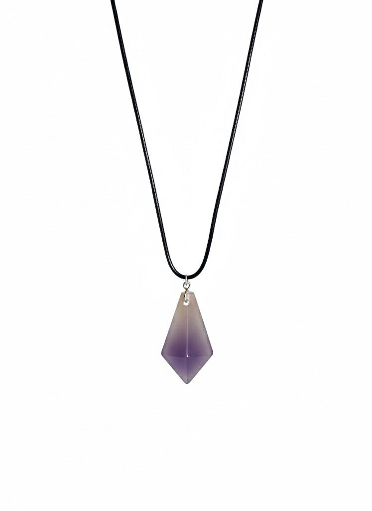 Amethyst Prism Necklace - ORA