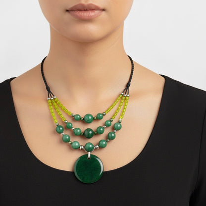 Verdant Cascade Necklace - ORA